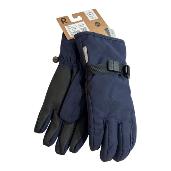 Reima Tartu Gloves Kids size 8-10 years Navy Blue New with Tags - Picture 2 of 4